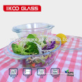 Pyrex Heat-resistant Glass cooking Pot With Glass Lid
